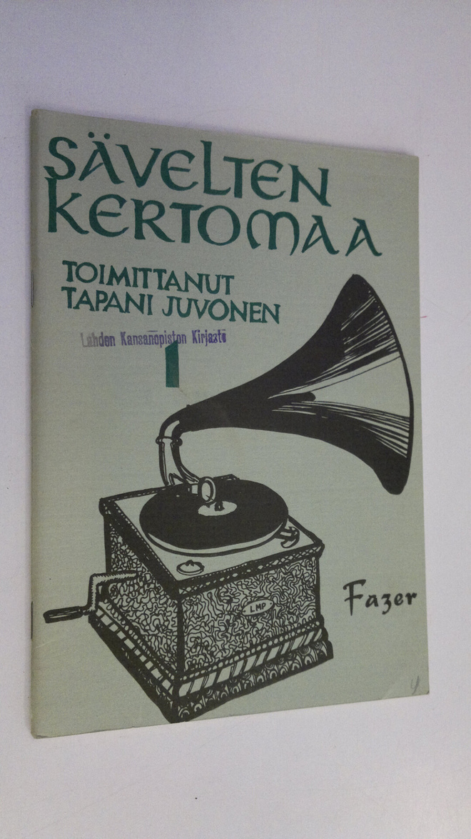Tapani Juvonen : Sävelten kertomaa 1 : Äänilevyselosteita...