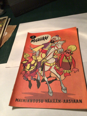 Mosaiikki sarjakuvalehti 7/67 mosaik comicheft