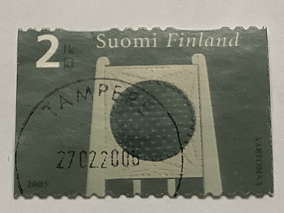 1733/ 2005 Hvitträsk - tuolin selkänoja o leimattu loisto