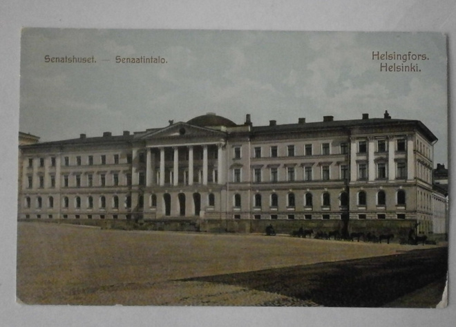 Helsinki, Senaatintalo, vanha väripk, ei p.