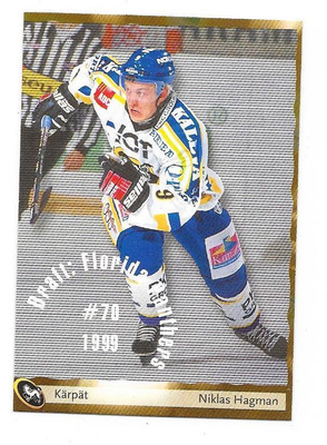 2002-03 CardSet #21 Niklas Hagman Kärpät