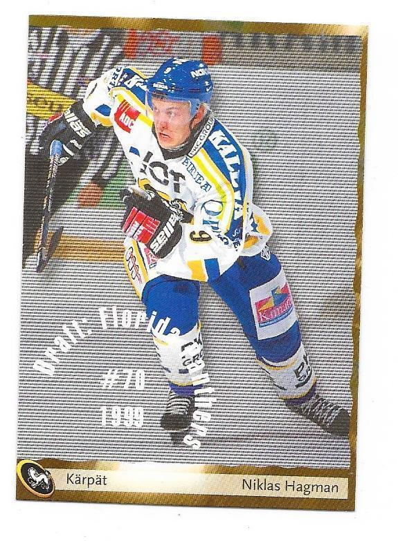 2002-03 CardSet #21 Niklas Hagman Kärpät