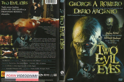 Two Evil Eyes (4 551) k -FI- DVD suomik. 1990