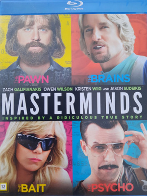 MASTERMINDS Blu-ray