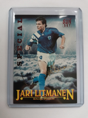 1995 Sun Set #NNO Magic touch Jari Litmanen