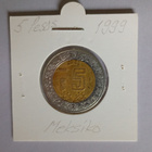 Meksikko 5 Pesos v.1999 KM#605 - pikkukuva 1