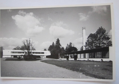VANHA Postikortti Hamina 1950-l