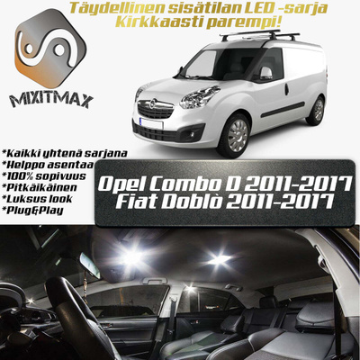 Opel Combo D Sisätilan LED-sarja 5-osainen