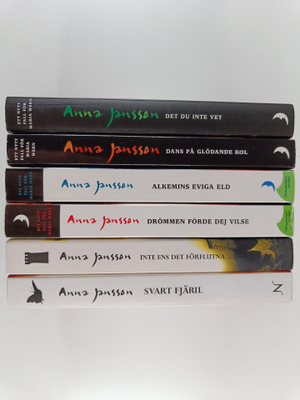 Anna Jansson : Anna Jansson -setti : Svart fjäril ; Inte ...