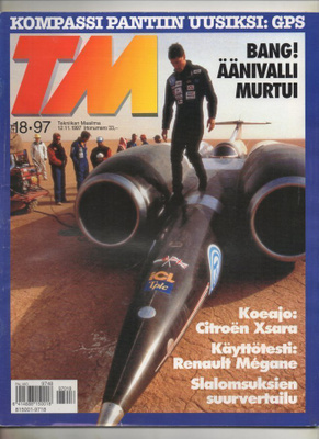 Tekniikan maailma n:o 18 1997 Autonäyttely. Moottorikelkat.