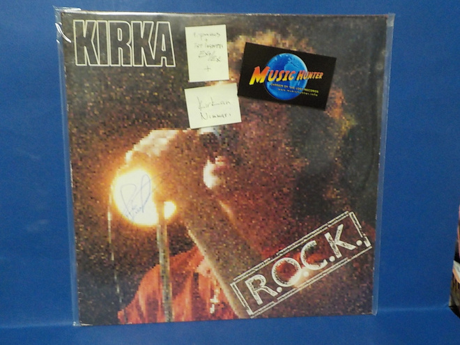 KIRKA - ROCK EX+/EX LP + KIRKAN NIMMARILLA