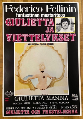 Vanha elokuvajuliste: Giulietta ja viettelykset