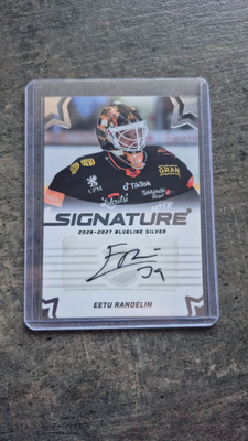 2026 2027 Blueline Silver Signature Eetu Randelin 2/80