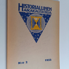 Historiallinen aikakauskirja N:o 2/1952 - pikkukuva 1