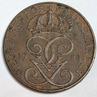 Ruotsi 5 Äyrin kolikko 1922 - pikkukuva 2