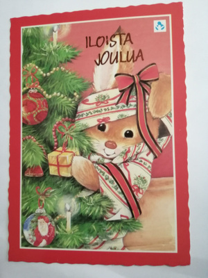 Iloista Joulua. Pupu ja joulukuusi