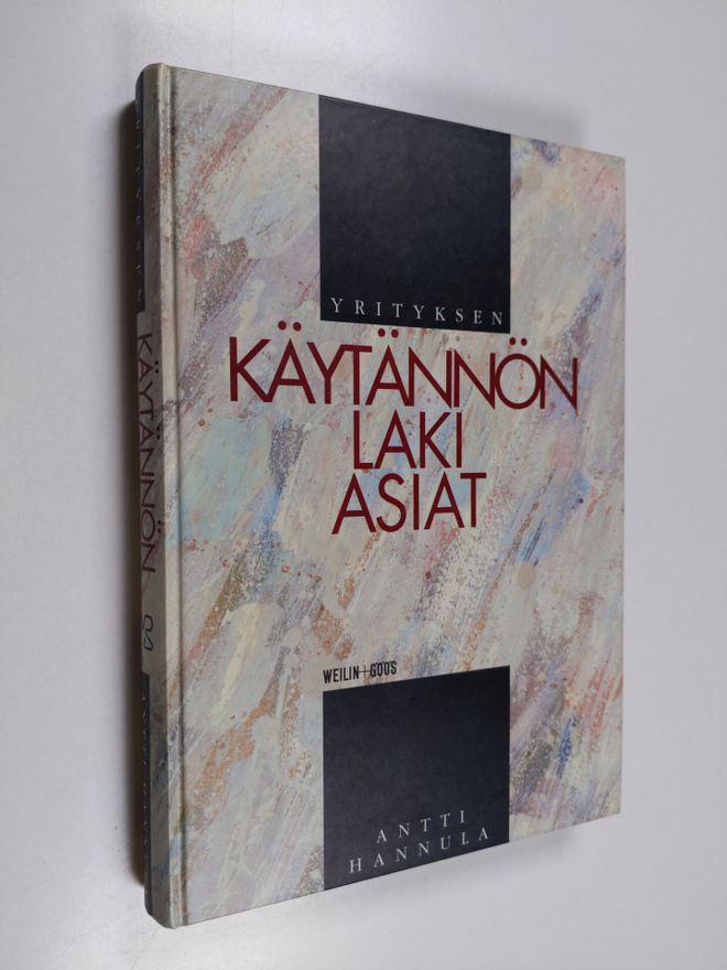 Antti Hannula : Yrityksen käytännön lakiasiat