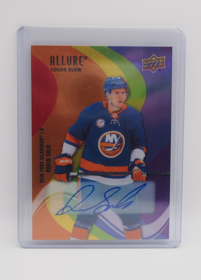 2022-23 Allure Full rainbow autographs Robin Salo