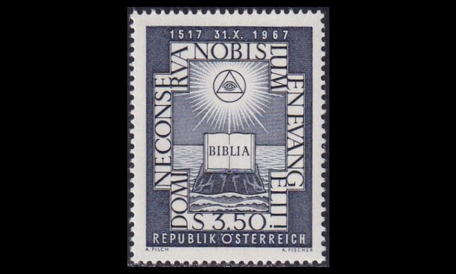 Itävalta 1249 ** Reformaation aloitus 450v (1967)