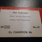 K14. Champion Monte Carlo # 47 Ove Andersson SAAB - pikkukuva 2