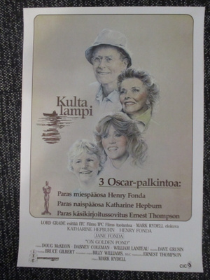 Kultalampi (Mark Rydell, 1981) - vanha elokuvajuliste