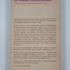 Colin Cherry : On Human Communication - A Review, a Surve... - pikkukuva 2