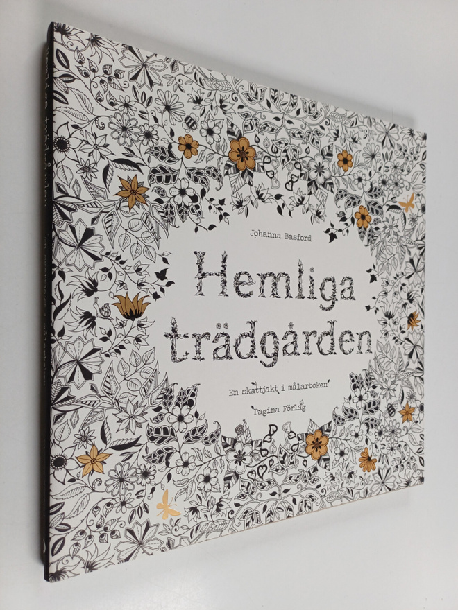Hemliga Trädgården - en skattjakt i målarboken