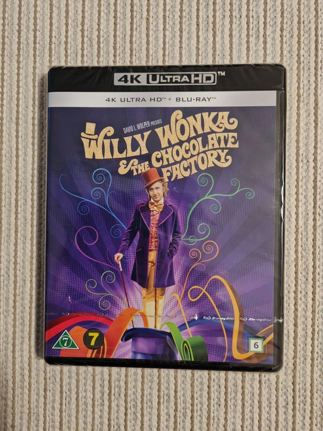 Willy Wonka & the Chocolate Factory (4K Ultra HD) (uusi)