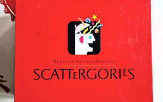Scattergories Sanapeli. MB PELI 1992