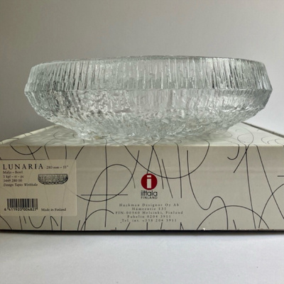 Iittala Lunaria (28 cm), T. Wirkkala + alkuperäislaatikko