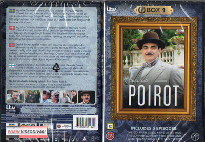 Poirot Box 1 (89 316) UUSI -FI- DVD nordic, (2)
