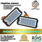 Fiat 500 LED rekisterikilven valot — kirkkaan va - pikkukuva 1