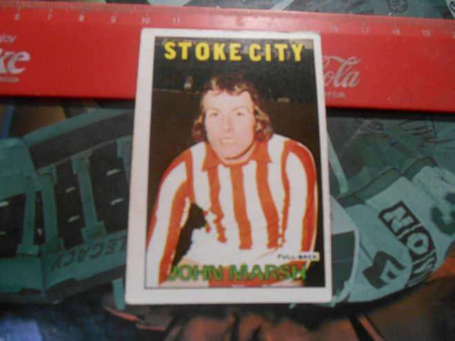 K7. A&B.C. #118 J. Marsh Stoke City