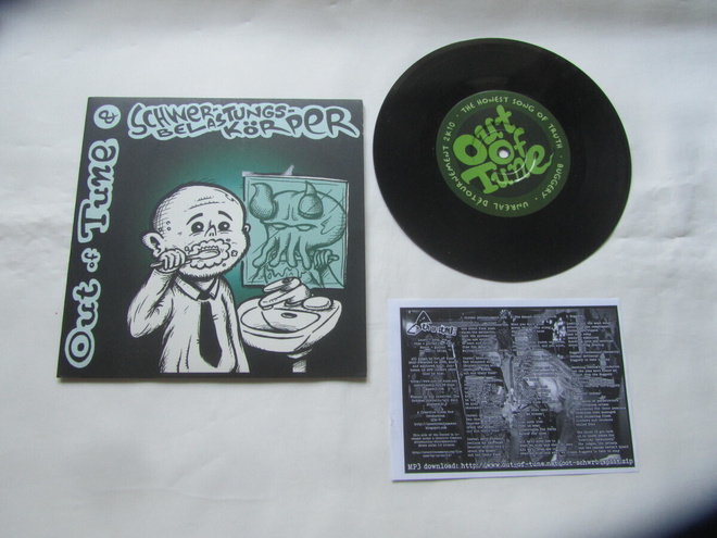 Out Of Tune / Schwerbelastungskörper  Split EP  2011   Punk
