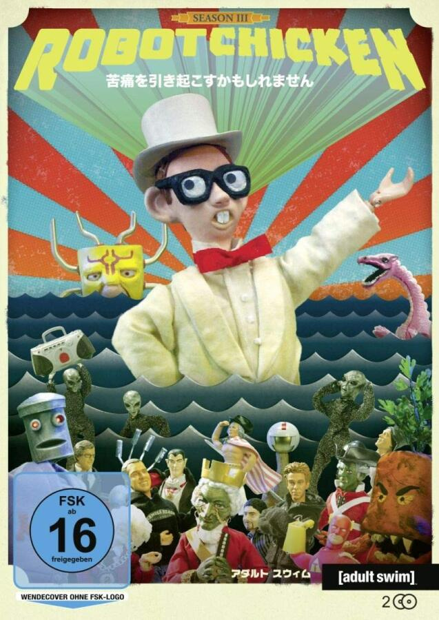 Robot Chicken 3 Season	(86 501)	k	-DE-	DVD		(2)			audio gb,