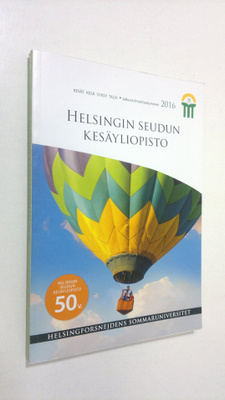 Helsingin seudun kesäyliopisto 2016 (esite)