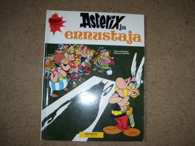 Asterix ja ennustaja 1.painos vuodelta 1975