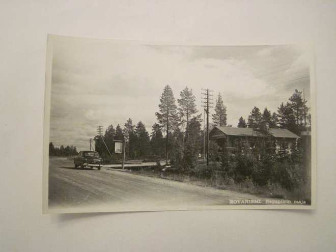 VANHA Postikortti  Rovaniemi 1950-l Alkup.Mallikappale