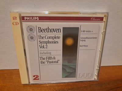 Beethoven:Complete symphonies Vol.2-Kurt Masur 2CD