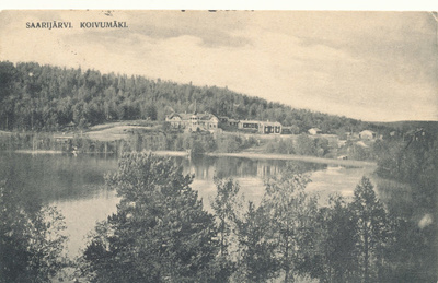 SAARIJÄRVI, KOIVUMÄKI - Carte Postale, kulk. 1907