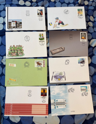 Fdc Åland omakuvapostimerkit