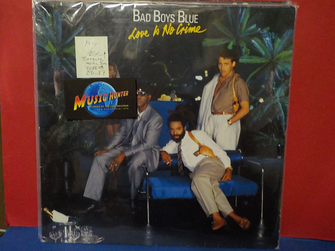 BAD BOY BLUE- LOVE IS NO CRIME EU -87 M-/EX- LP