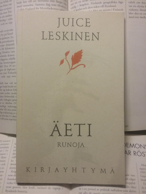 Juice Leskinen - Äeti: runoja (nid.)