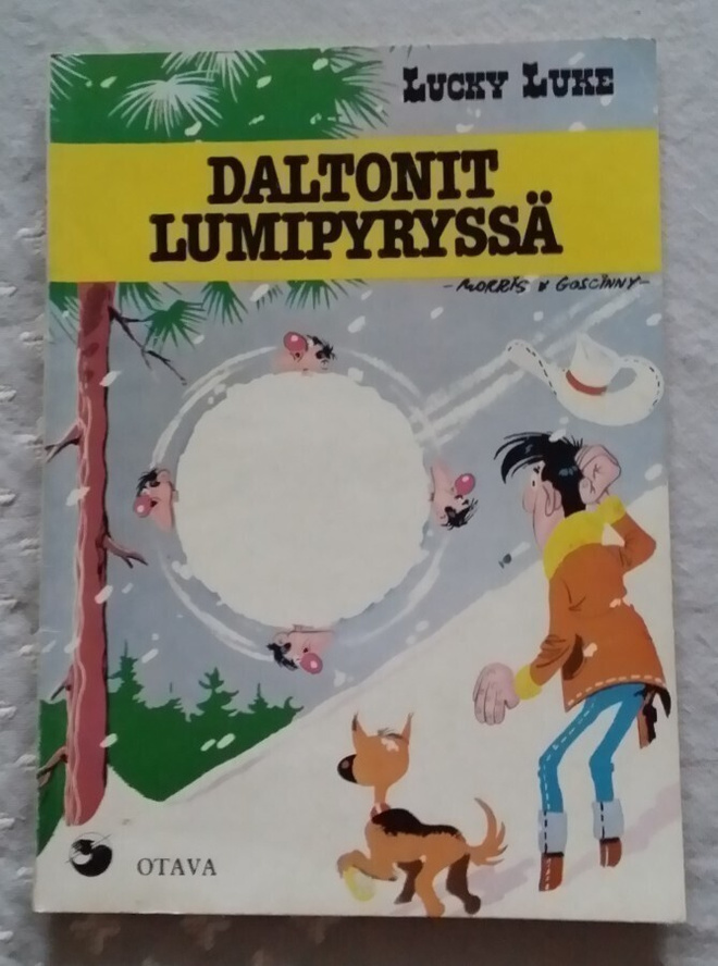 Lucky Luke 24. Daltonit lumipyryssä 1.p.