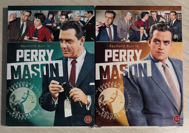 Perry Mason: Kausi 2 (1958-59) Raymond Burr (8DVD)