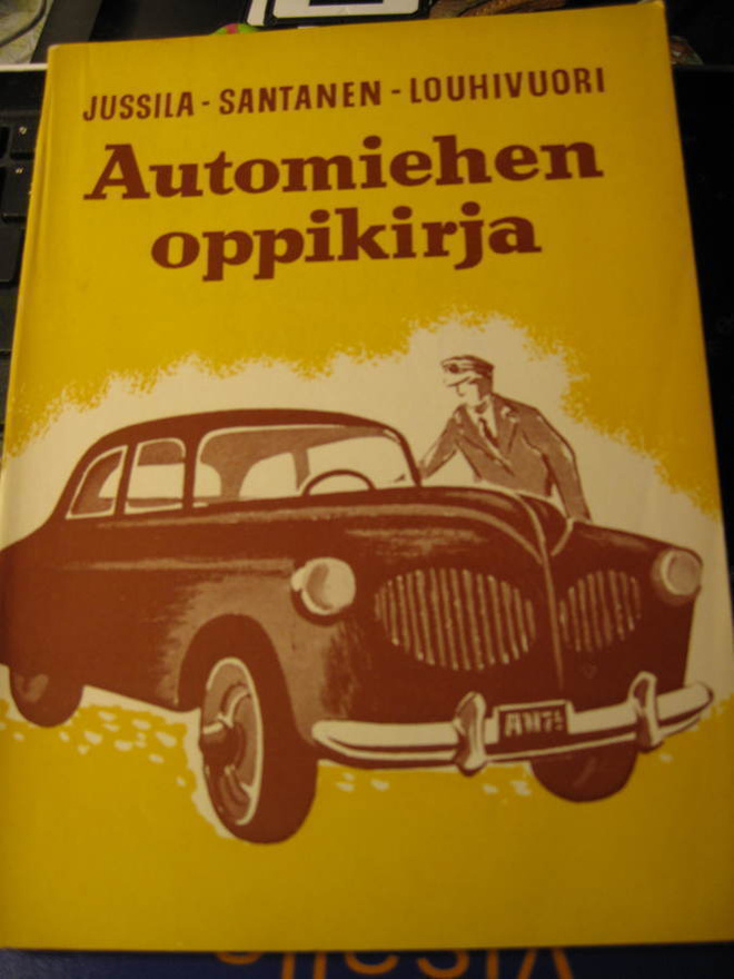 Automiehen oppikirja - Jussila-Santanen-Louhivuori