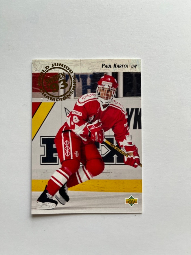 1992-93 Upper Deck Rookie Paul Kariya #586