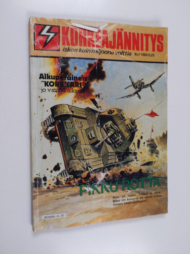 Korkeajännitys 7/1984 : Pikku rotta