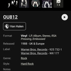 VAN HALEN - OU812 LP - pikkukuva 4