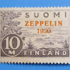 Zeppelin 24.9.1930, 10 mk **. - pikkukuva 1